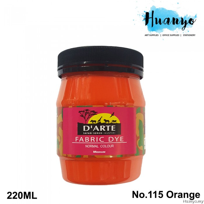D'Arte Fabric Paint (Orange)