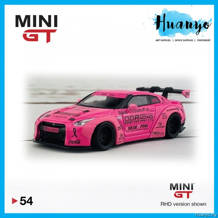 MINI GT 1/64 #54 LB Works Nissan GT-R (R35) 