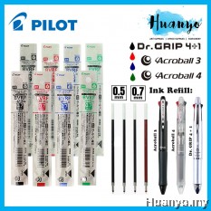 Pilot Acroball Ink Refill / DR.GRIP 4+1 Multi Pen Refill - 0.5/0.7MM BVRF-8EF/8F