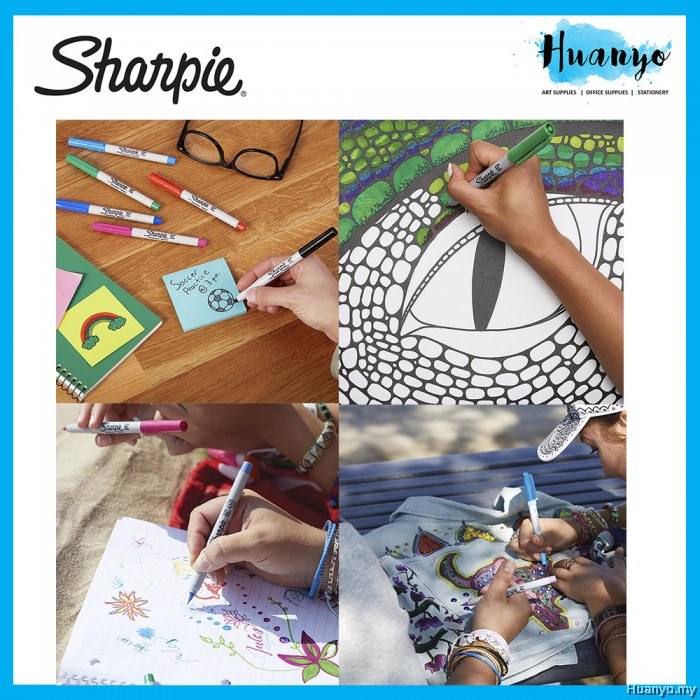 BARGAIN Sharpie Fine Permanent Marker Assorted Colours – Pack Of 12 Just £5.64 At Amazon Gratisfaction Uk Bargains - View #3