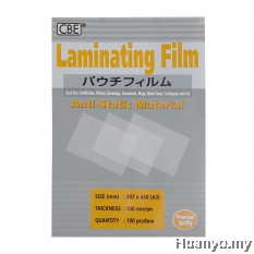 CBE Laminate/Laminating Film A3 Paper