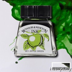 Winsor & Newton Drawing Ink - Apple Green (14ml)