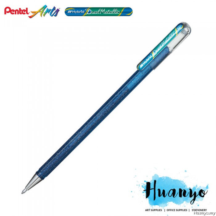 amazon pentel hybrid dual metallic gel pen