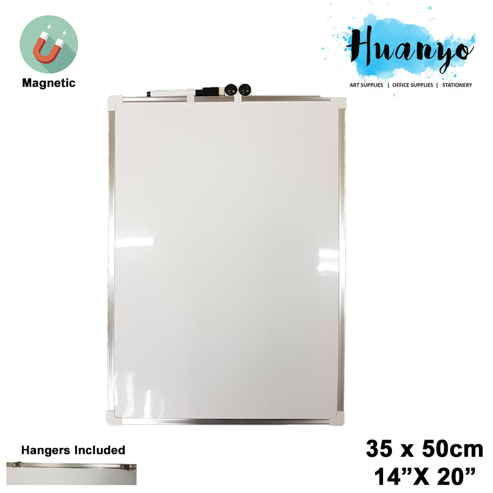 Double Sided Portable White Board (35 x 50 cm / 14 x 20 inch)