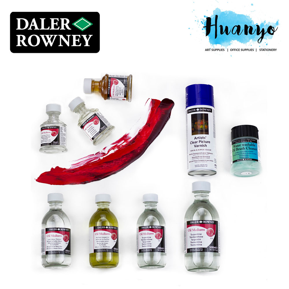Daler Rowney Oil Colour Medium Low Odour Thinner (75ml)