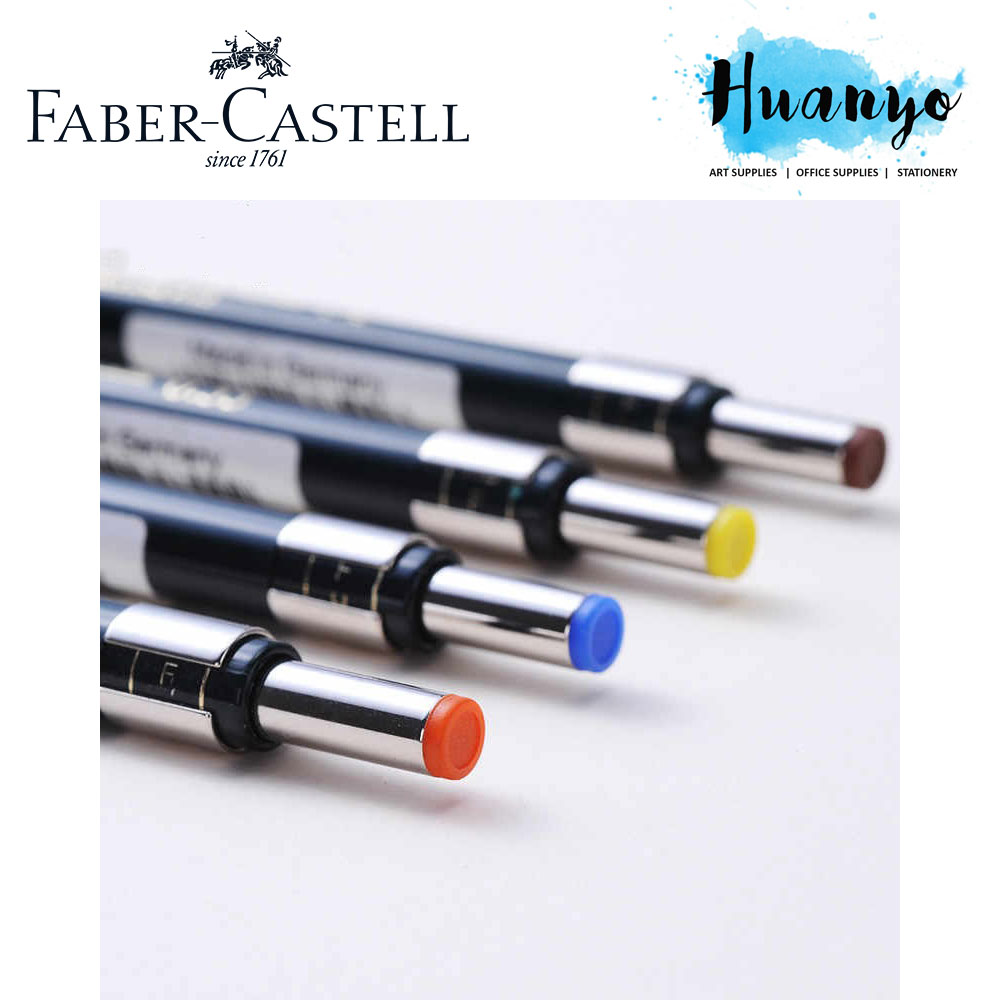 Faber-Castell TK-FINE Retractable Pencil - 1.0mm Lead, Eco-Friendly Refillable Mechanical Pencil