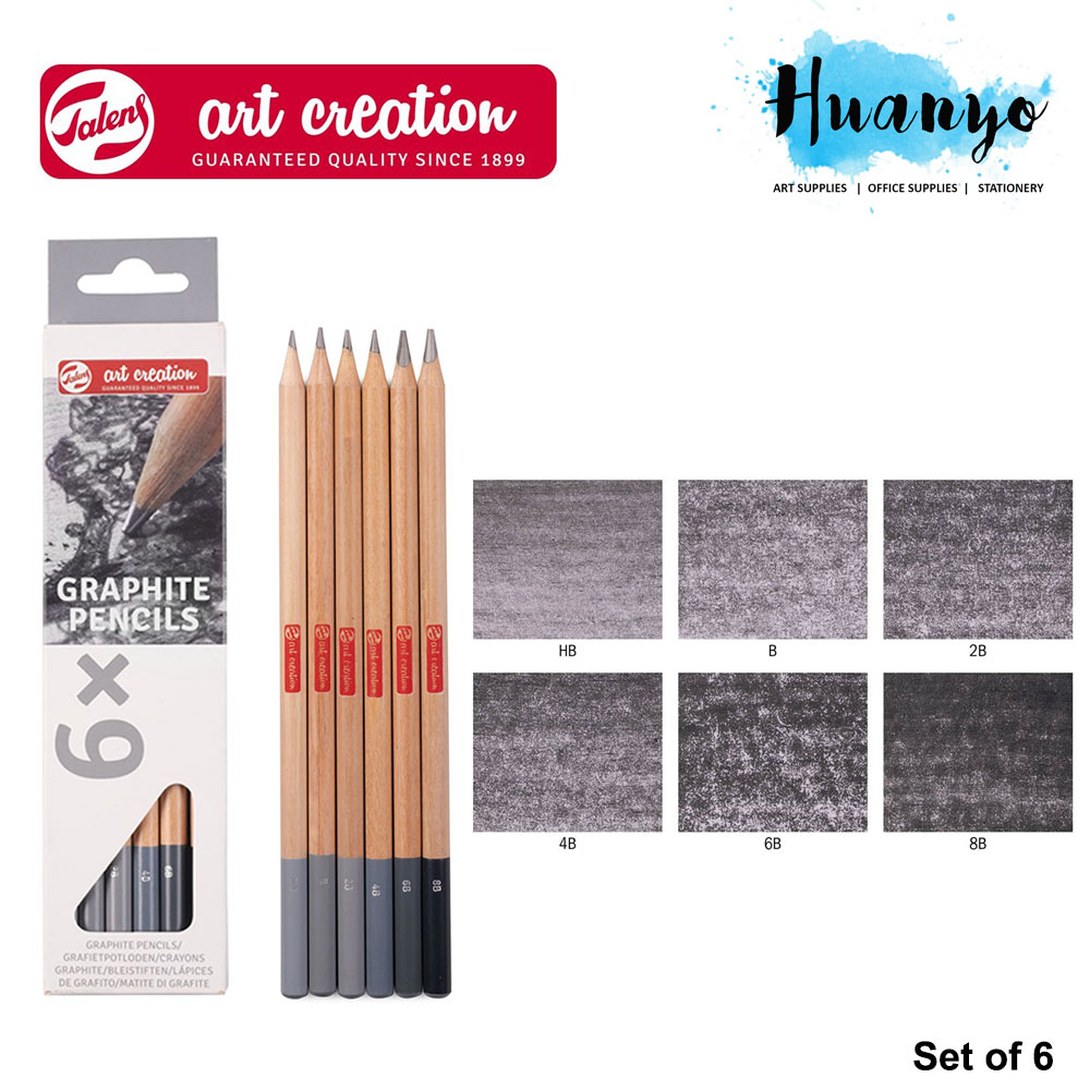 Royal Talens Art Creation Drawing Sketching Graphite Pencil (Set of 6 / 12)