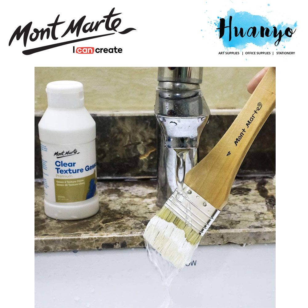 Mont Marte Clear Texture Gesso 250ML